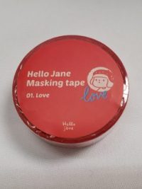 Hello Jane Masking Tape -01 Love