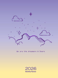 2026 A5 Monthly Planner (奇蹟)