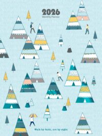 2026 A4 Monthly Planner (信心)